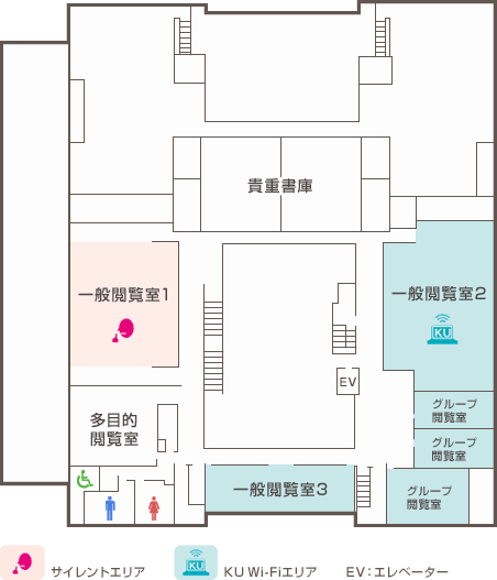 3階 関西大学図書館