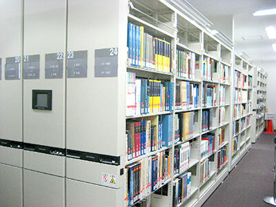 書庫（電動式集密書架）の画像