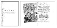 'Opere di Alighieri Dante' 5 vols.（1757-1758）の画像