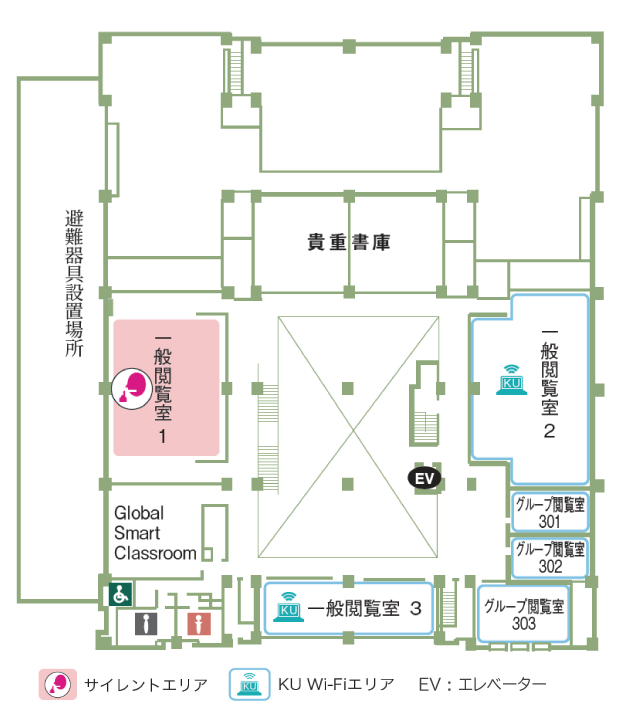 3階フロアマップの画像