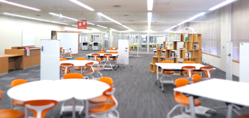 総合図書館 ラーニング・コモンズの画像